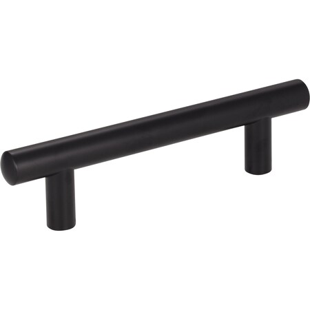 Jeffrey Alexander 96 mm Center-to-Center Matte Black Key West Cabinet Bar Pull 146MB